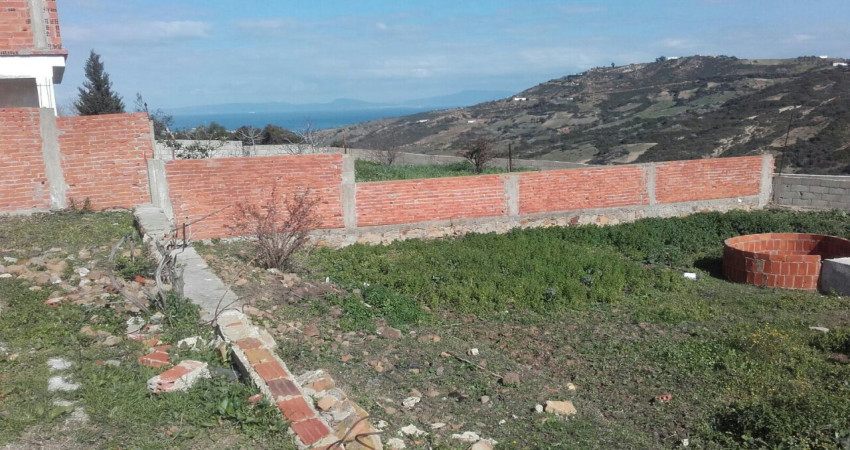 Titled land with sea view for sale